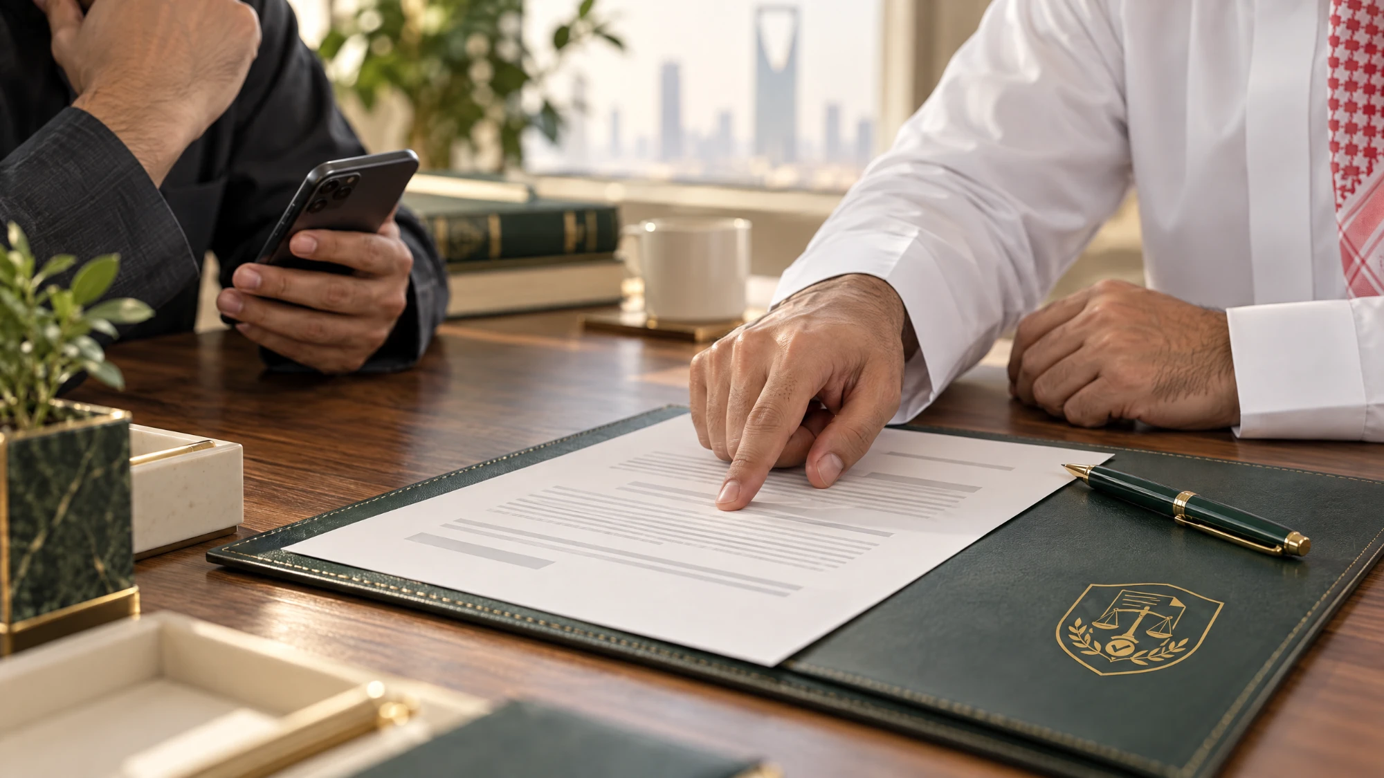 مراجعة مستندات العميل بعناية قبل التقديم